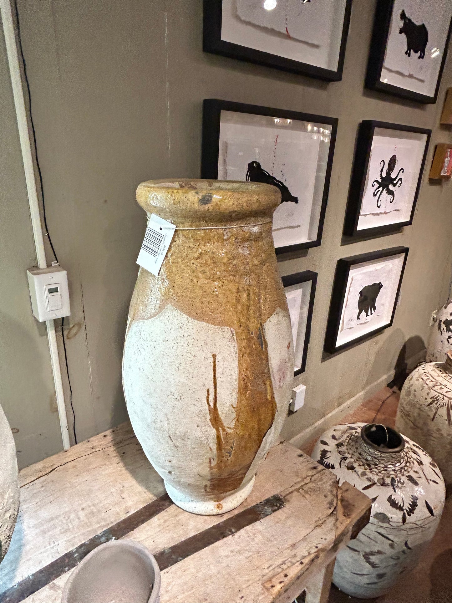 Glazed Pot - Yellow