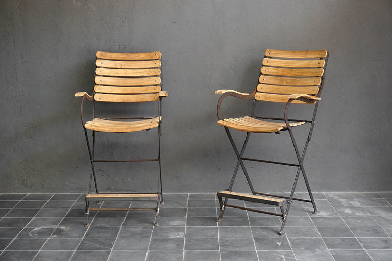Teak Bistro Arm Chair