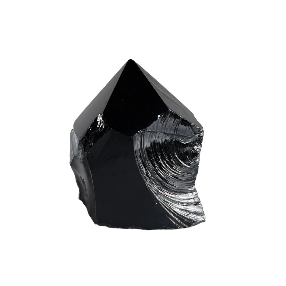 Black Obsidian Polished Point
