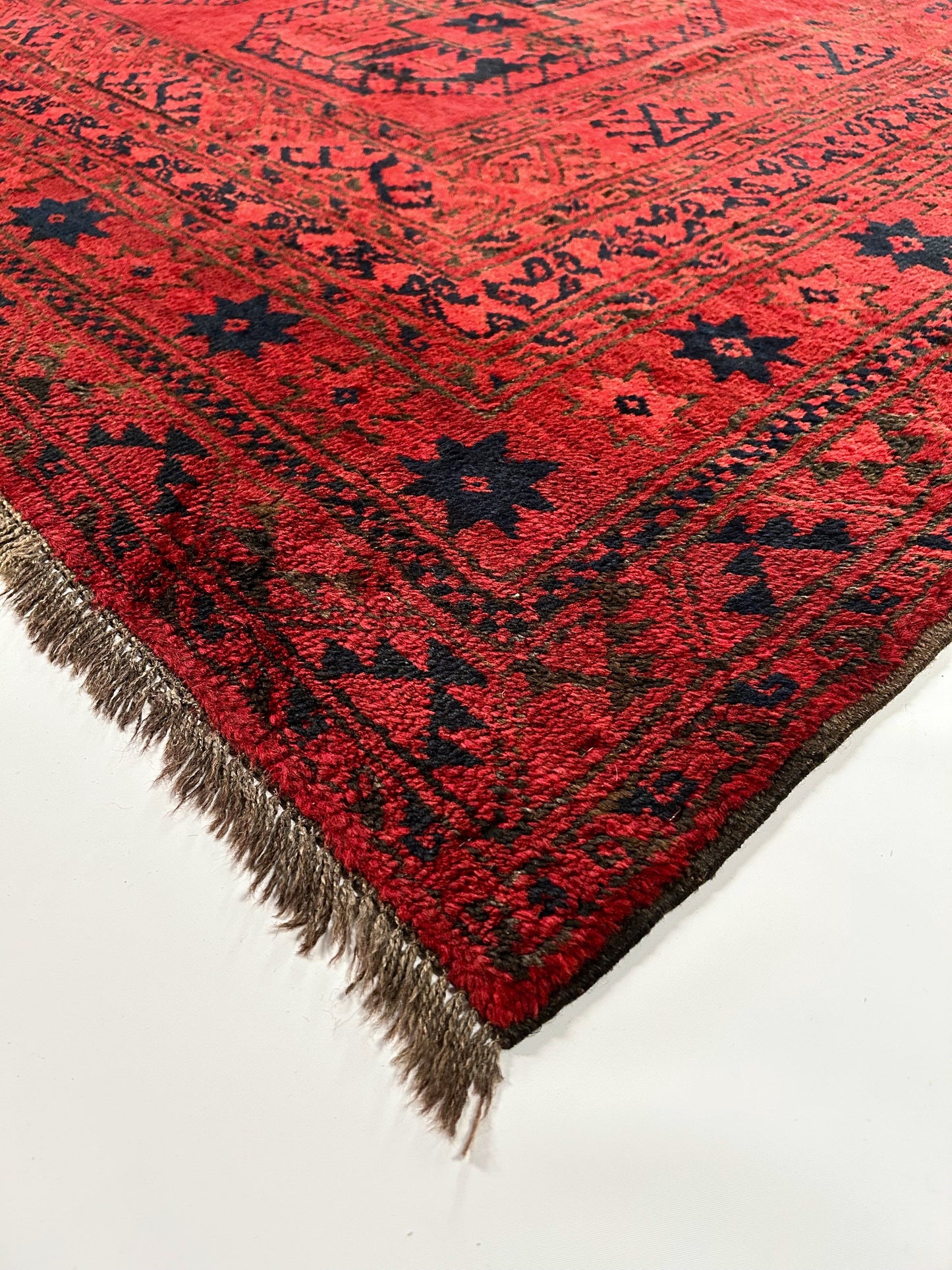 Antique, H.B. Afghan ( 7'.10" x 11'.10" ) 49773