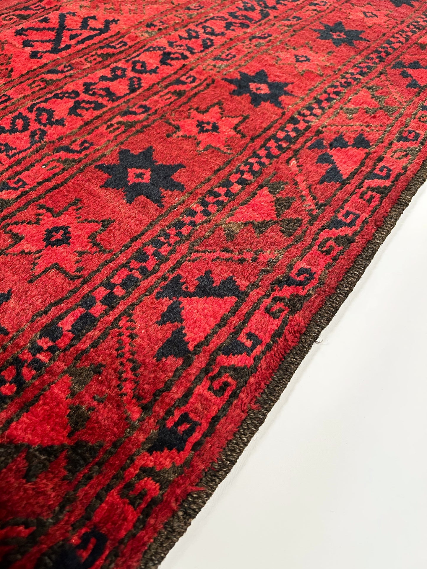 Antique, H.B. Afghan ( 7'.10" x 11'.10" ) 49773