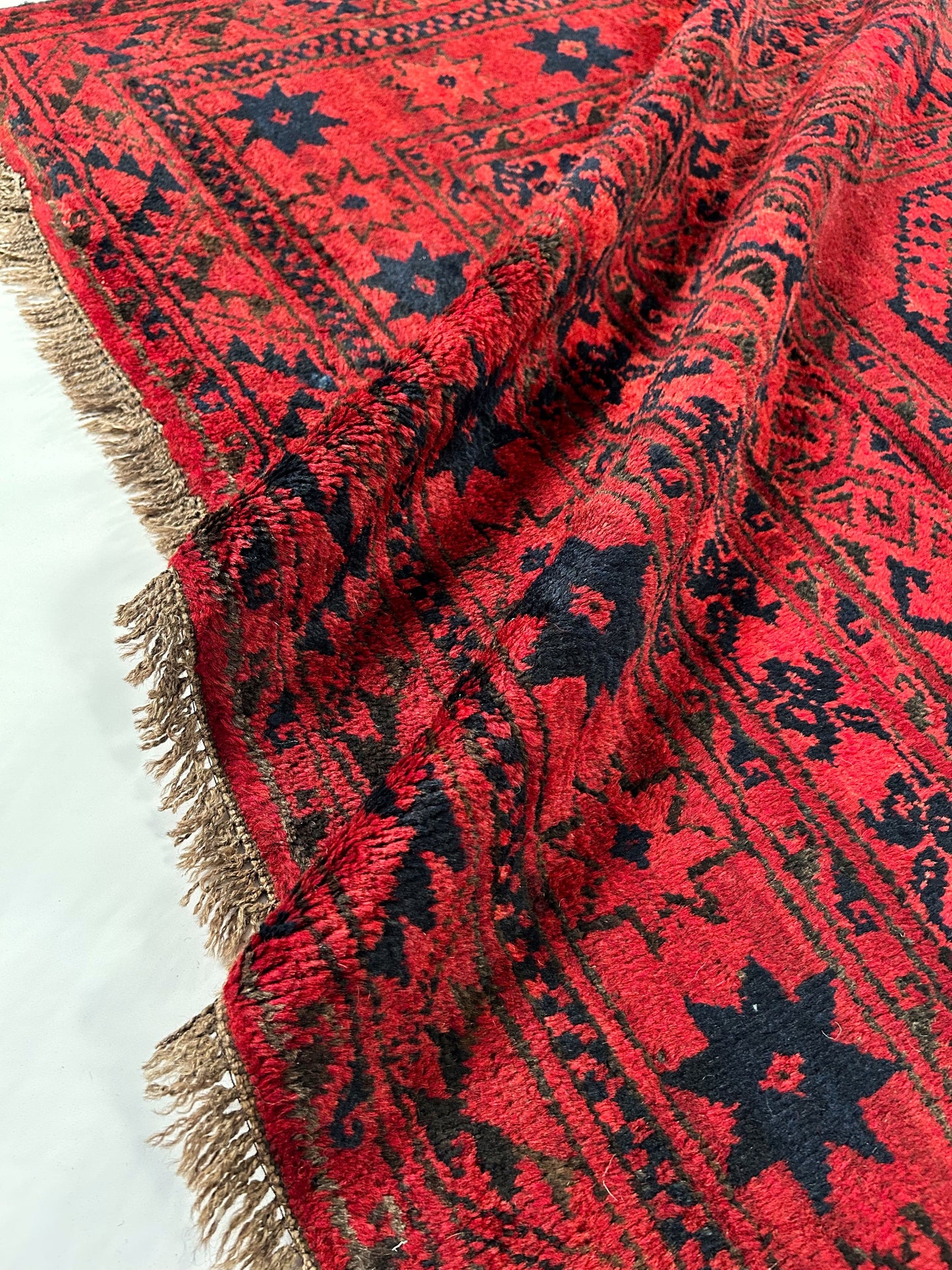 Antique, H.B. Afghan ( 7'.10" x 11'.10" ) 49773
