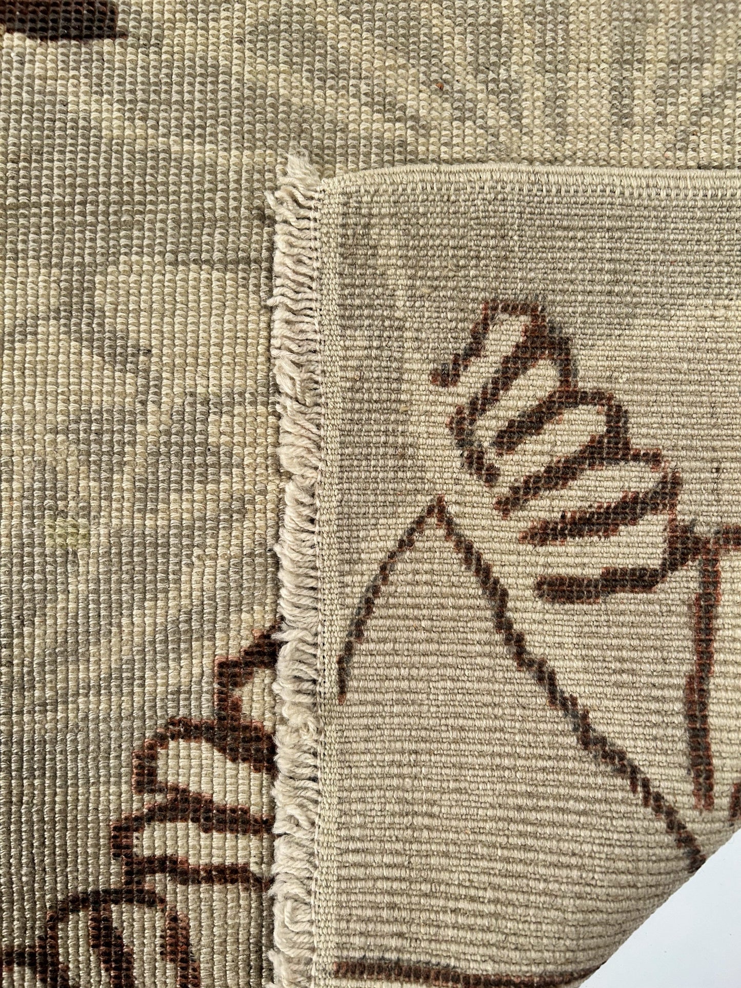Kuzu Oushak ( 8'.4" x 9'.10" ) 47948