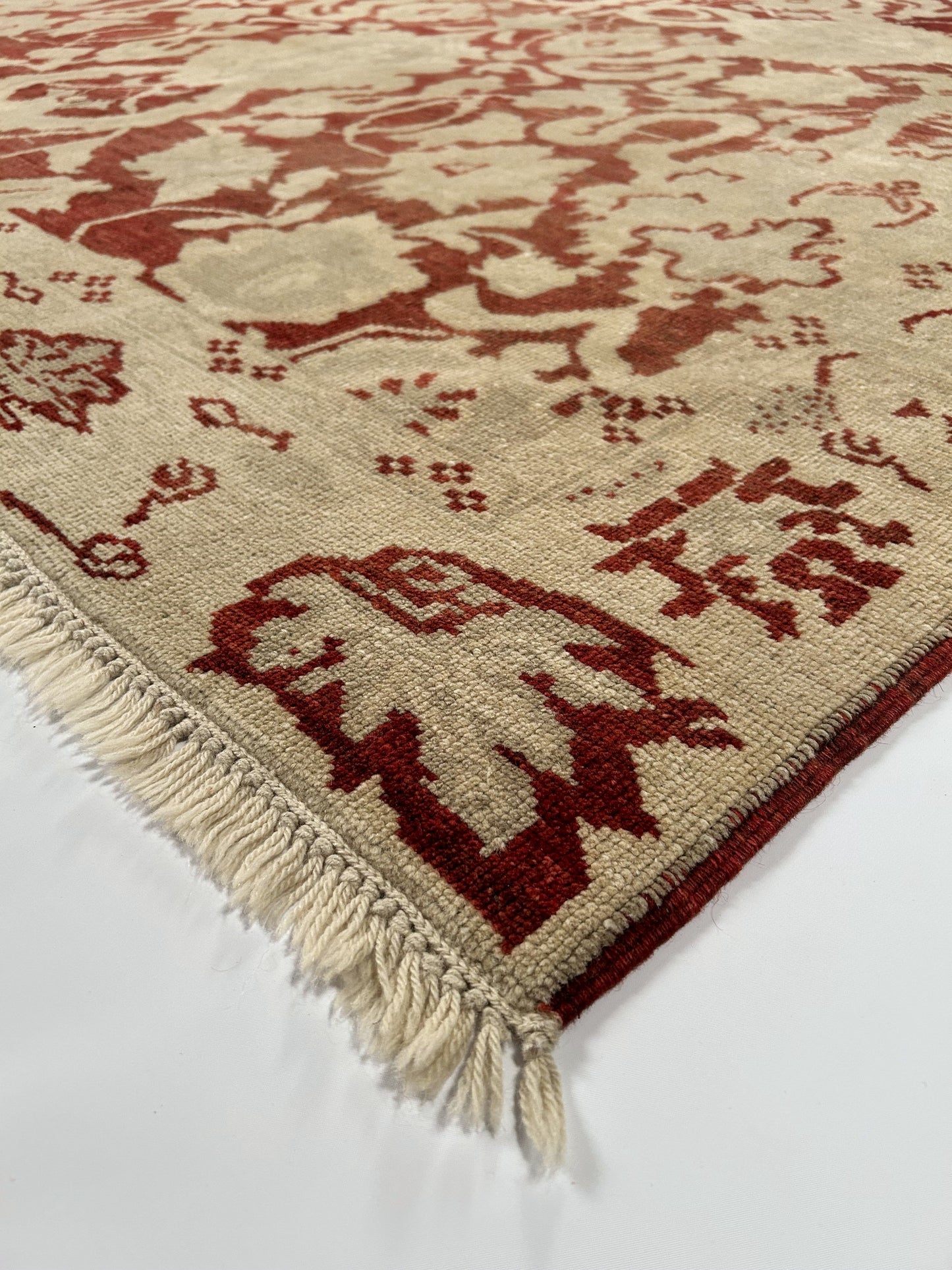 Kuzu Oushak ( 8'.4" x 9'.10" ) 48460