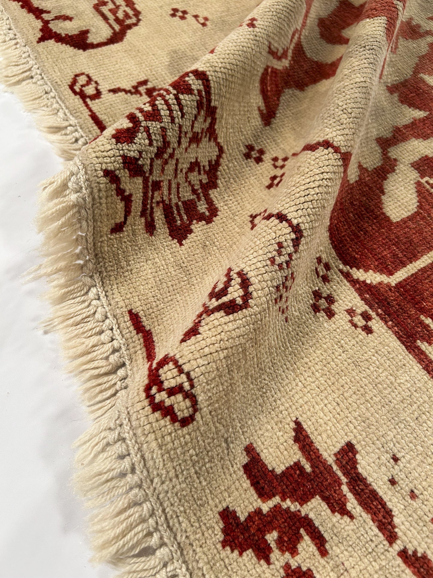 Kuzu Oushak ( 8'.4" x 9'.10" ) 48460