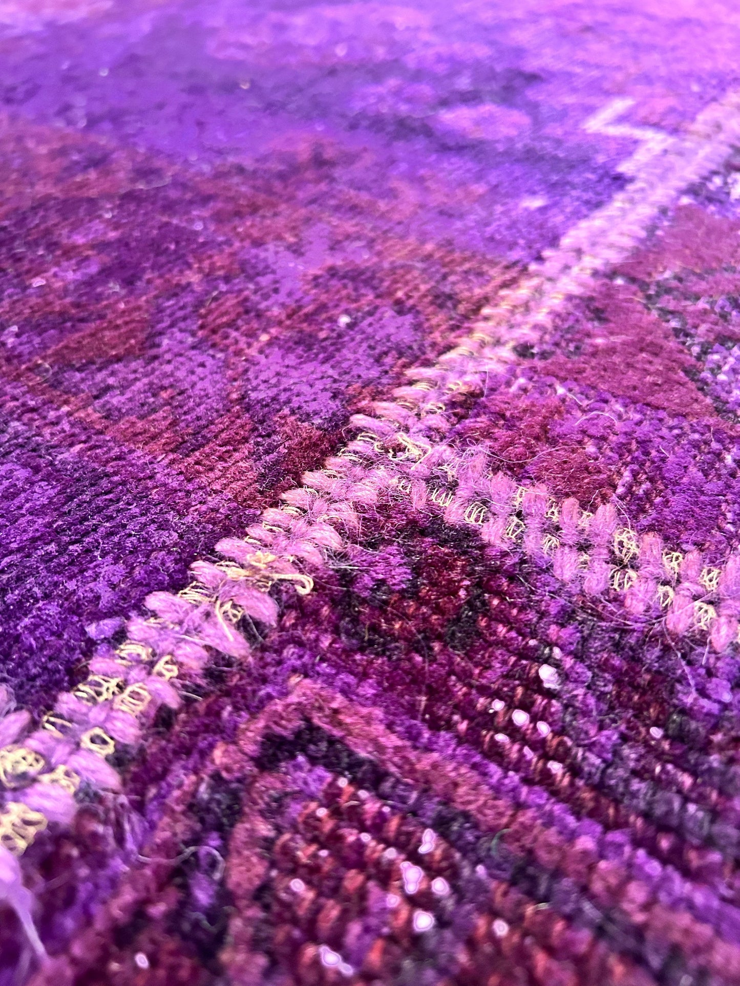 Patchwork, Overdye ( 8 x 10 )