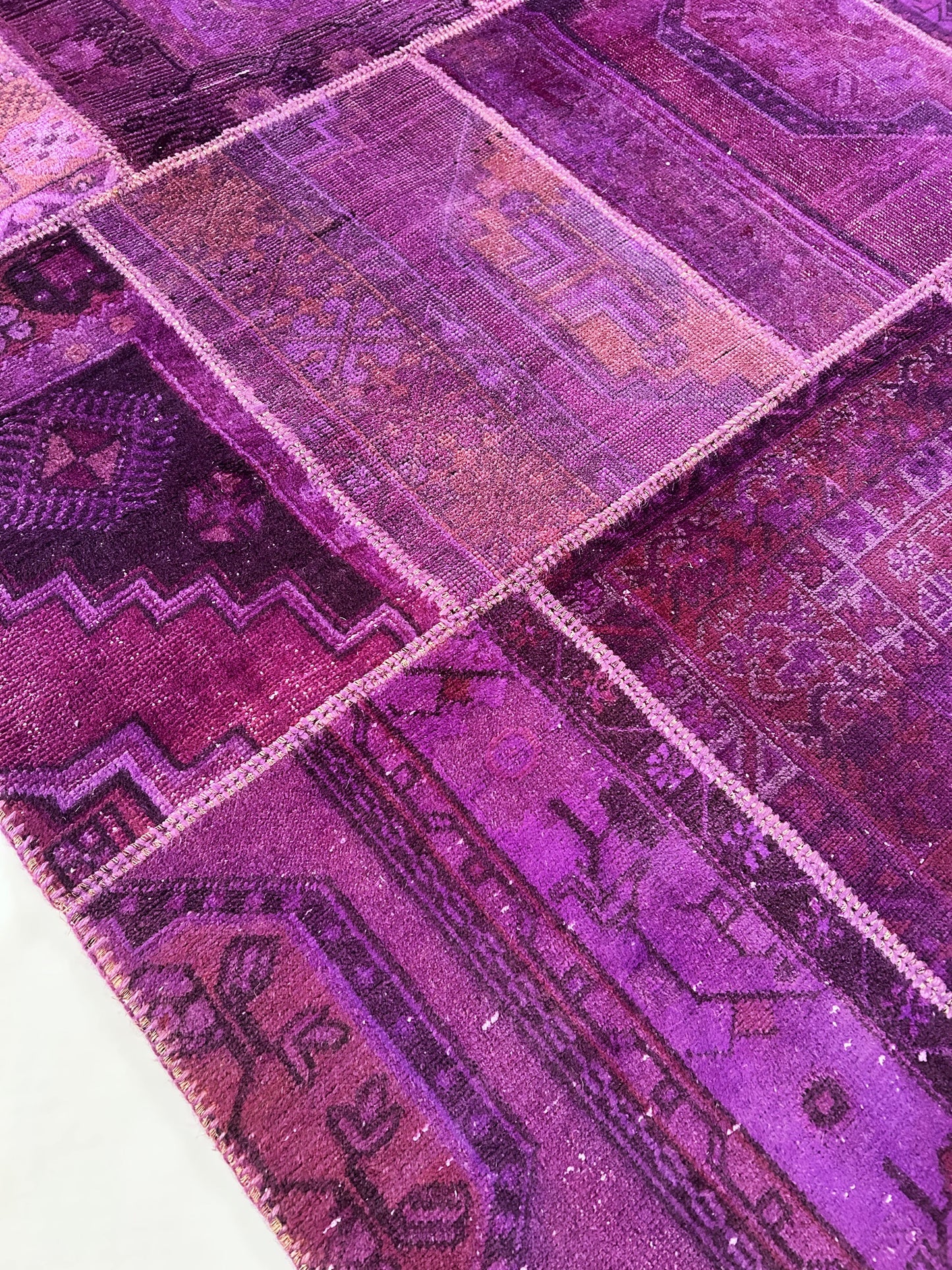 Patchwork, Overdye ( 8 x 10 )
