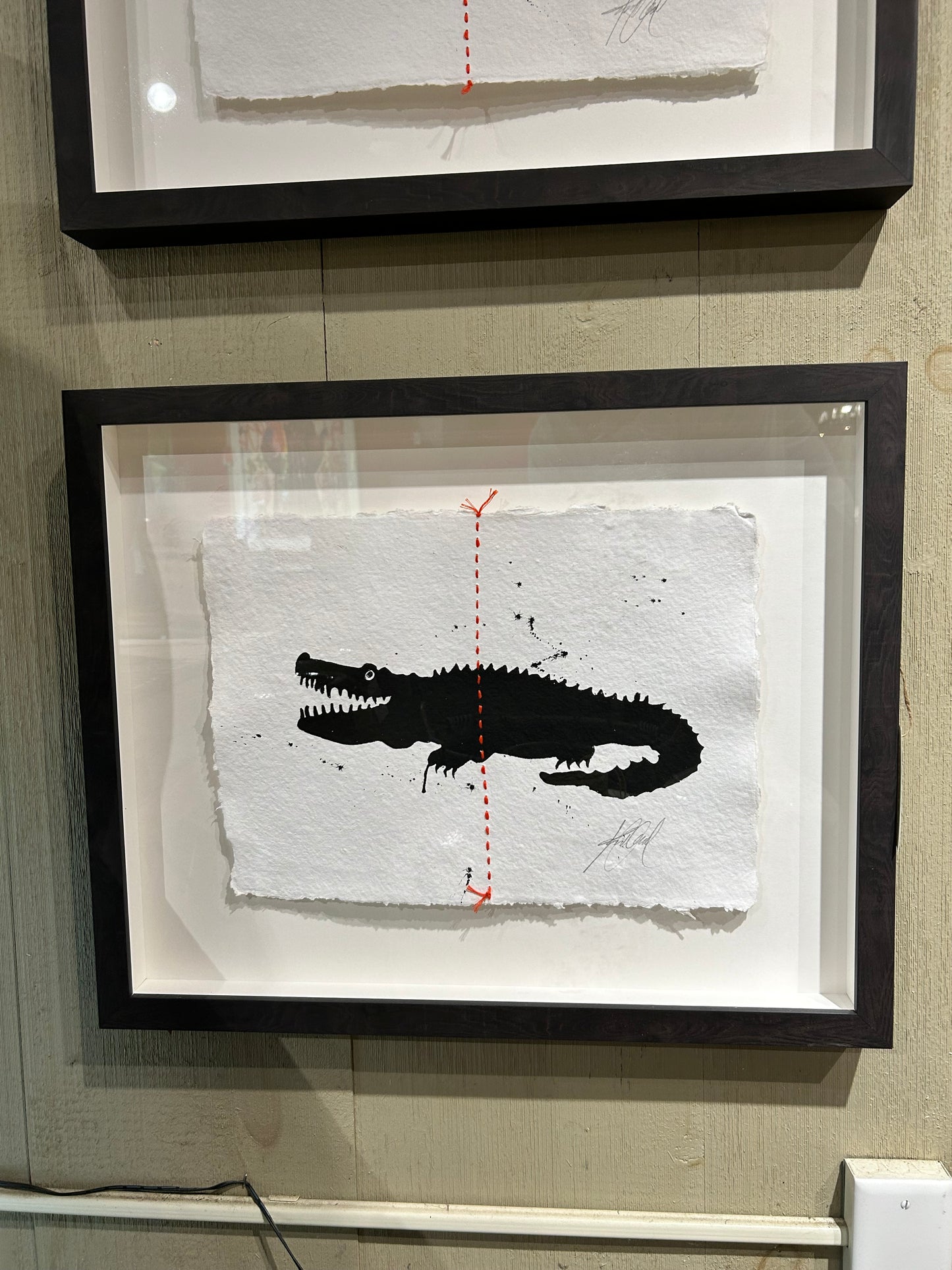 Animal Sketches By Kelly O'Neil (Crocodile)