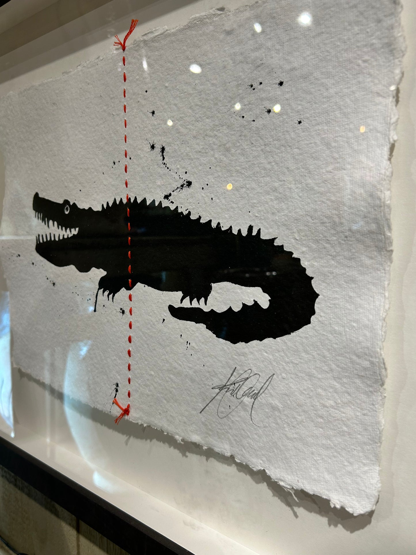 Animal Sketches By Kelly O'Neil (Crocodile)