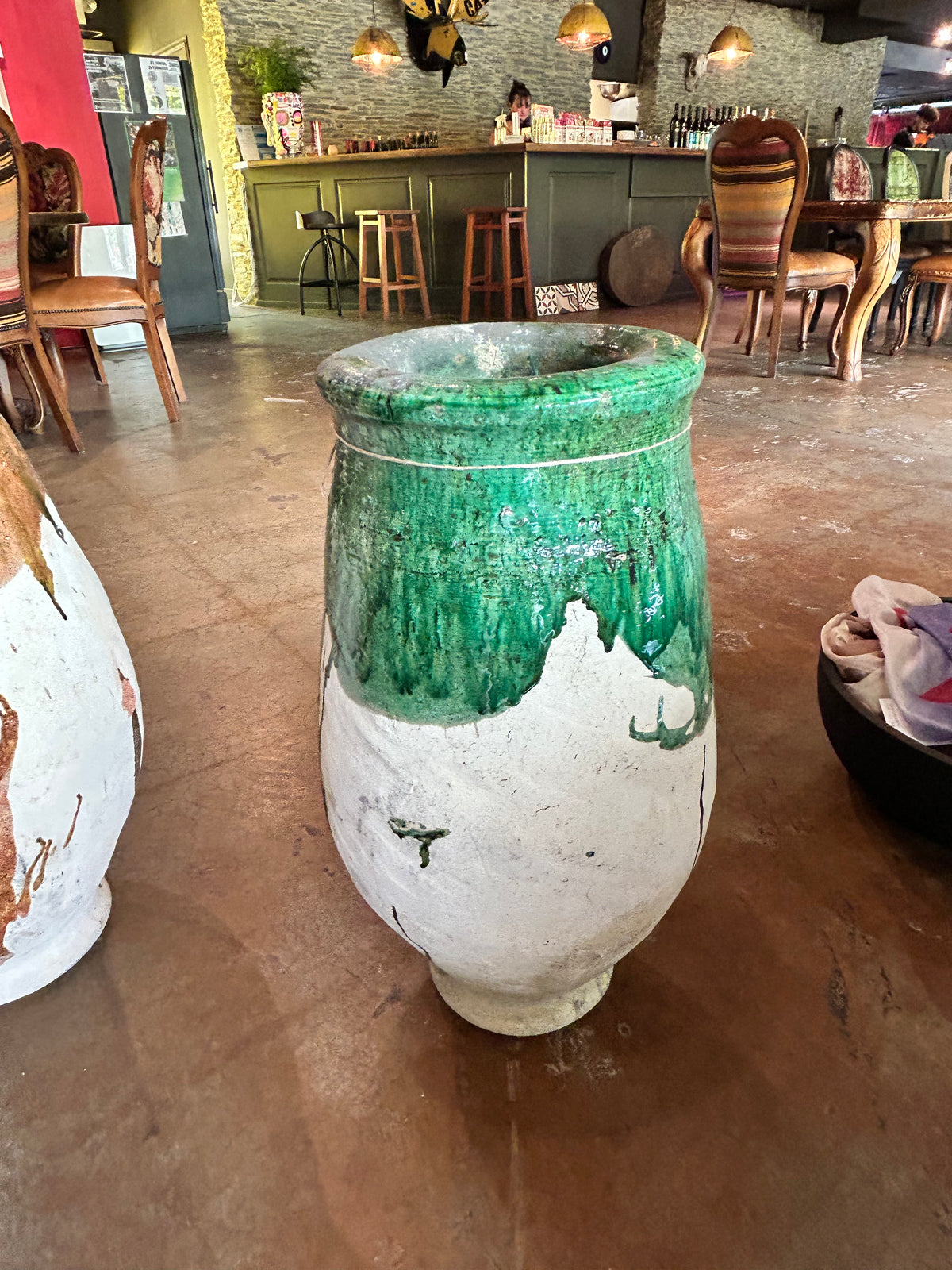 Glazed Pot - Green