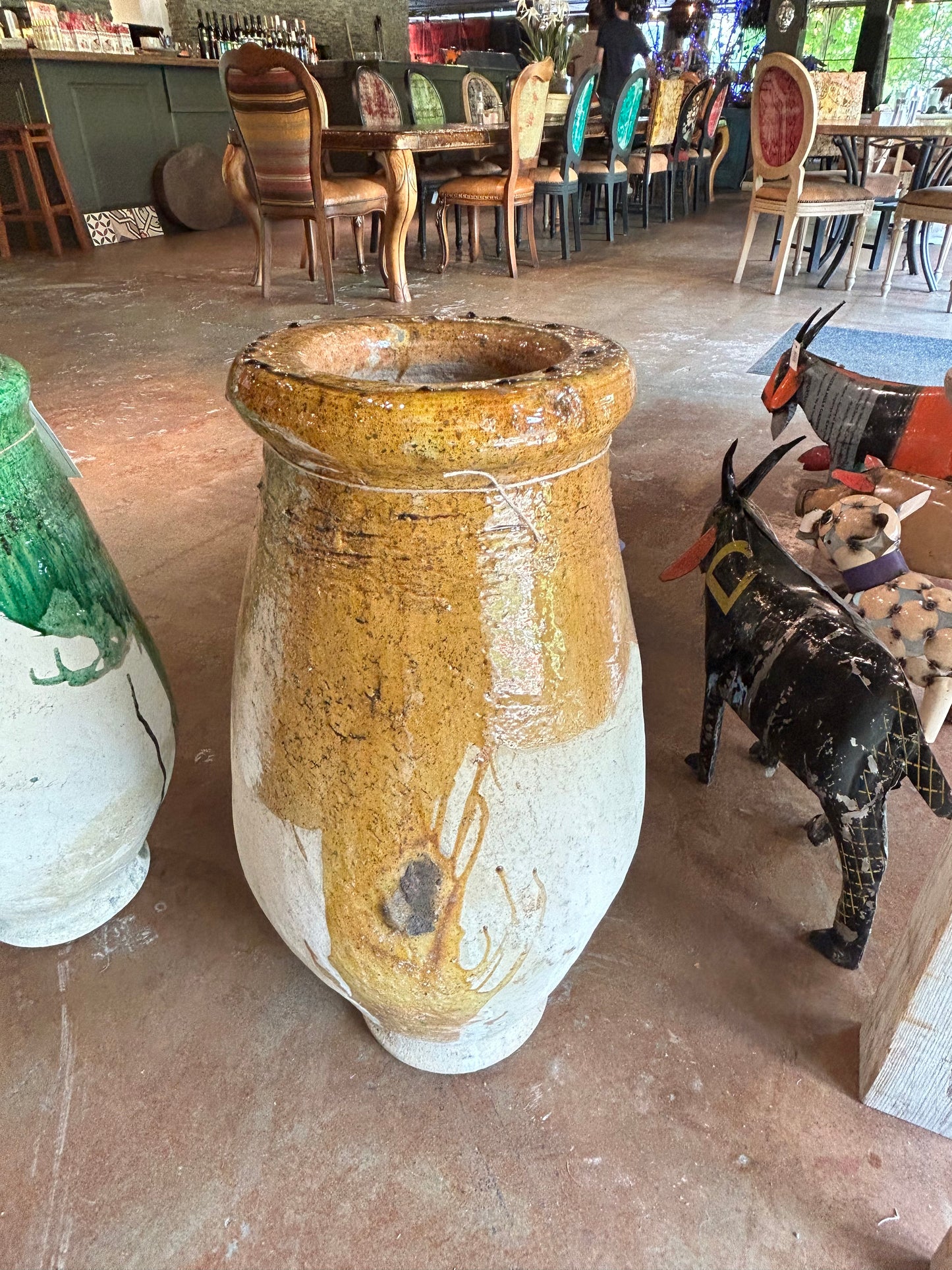 Glazed Pot - Yellow