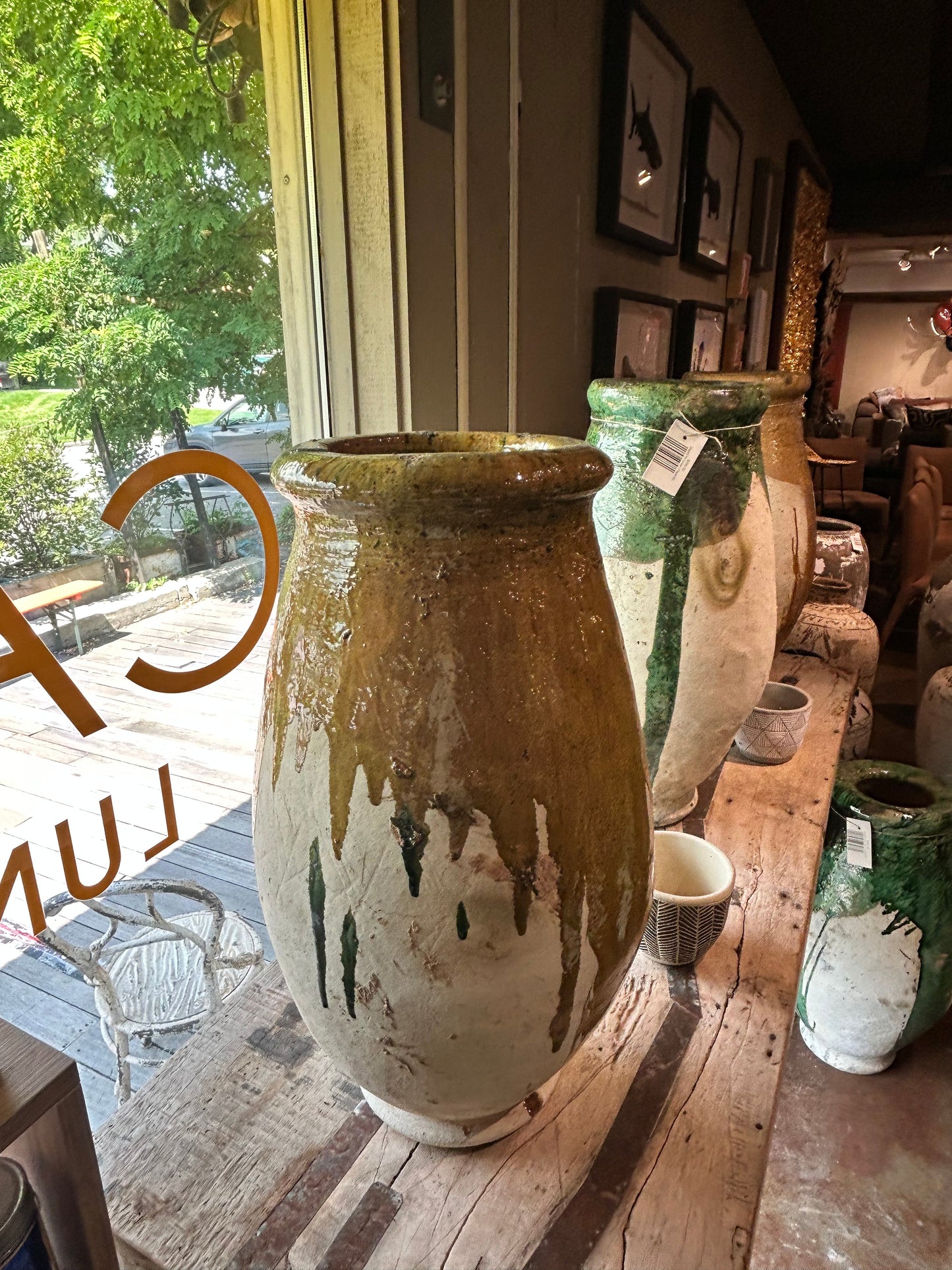 Glazed Pot - Yellow