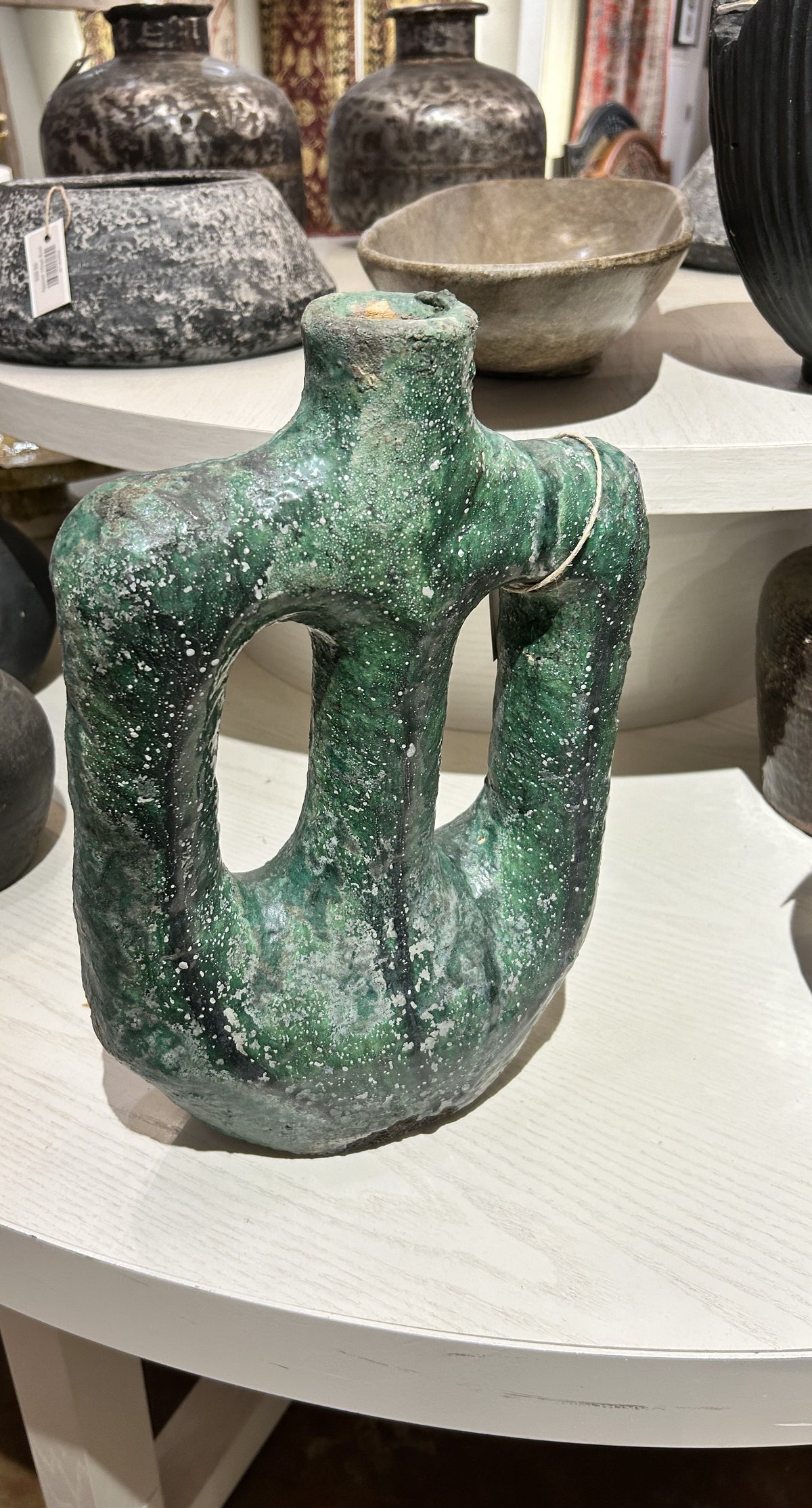 Le Mirage Sculpture Tangiers Fez Mustard