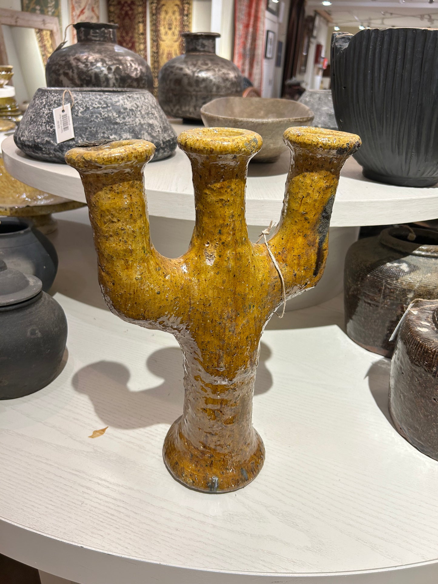 Le Mirage Sculpture Sculpture Fez Mustard