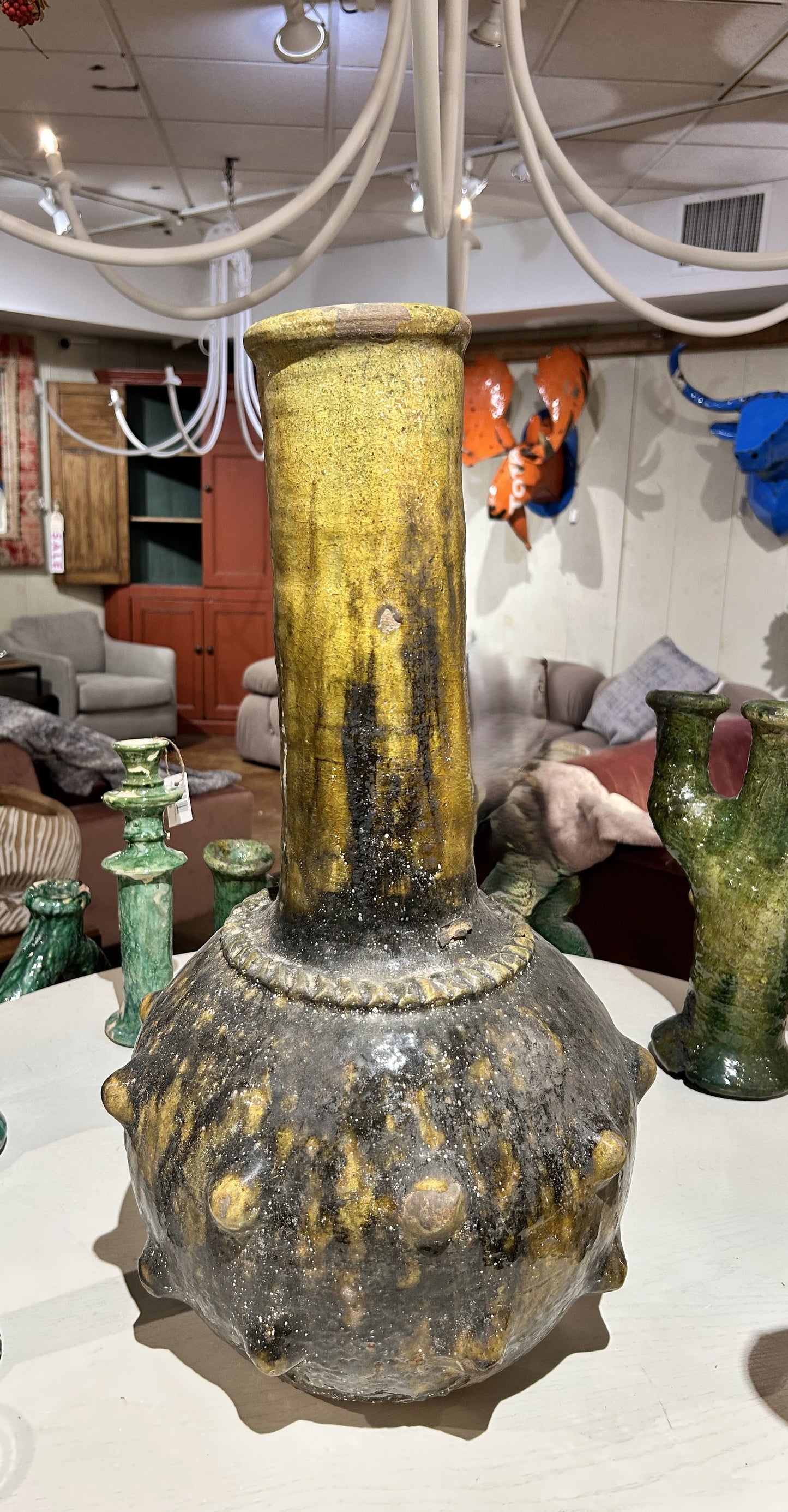 Le Mirage Vase Tangiers Green