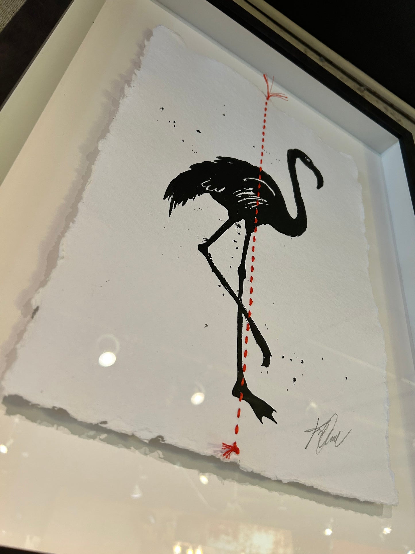 Animal Sketches By Kelly O'Neil (Flamingo)