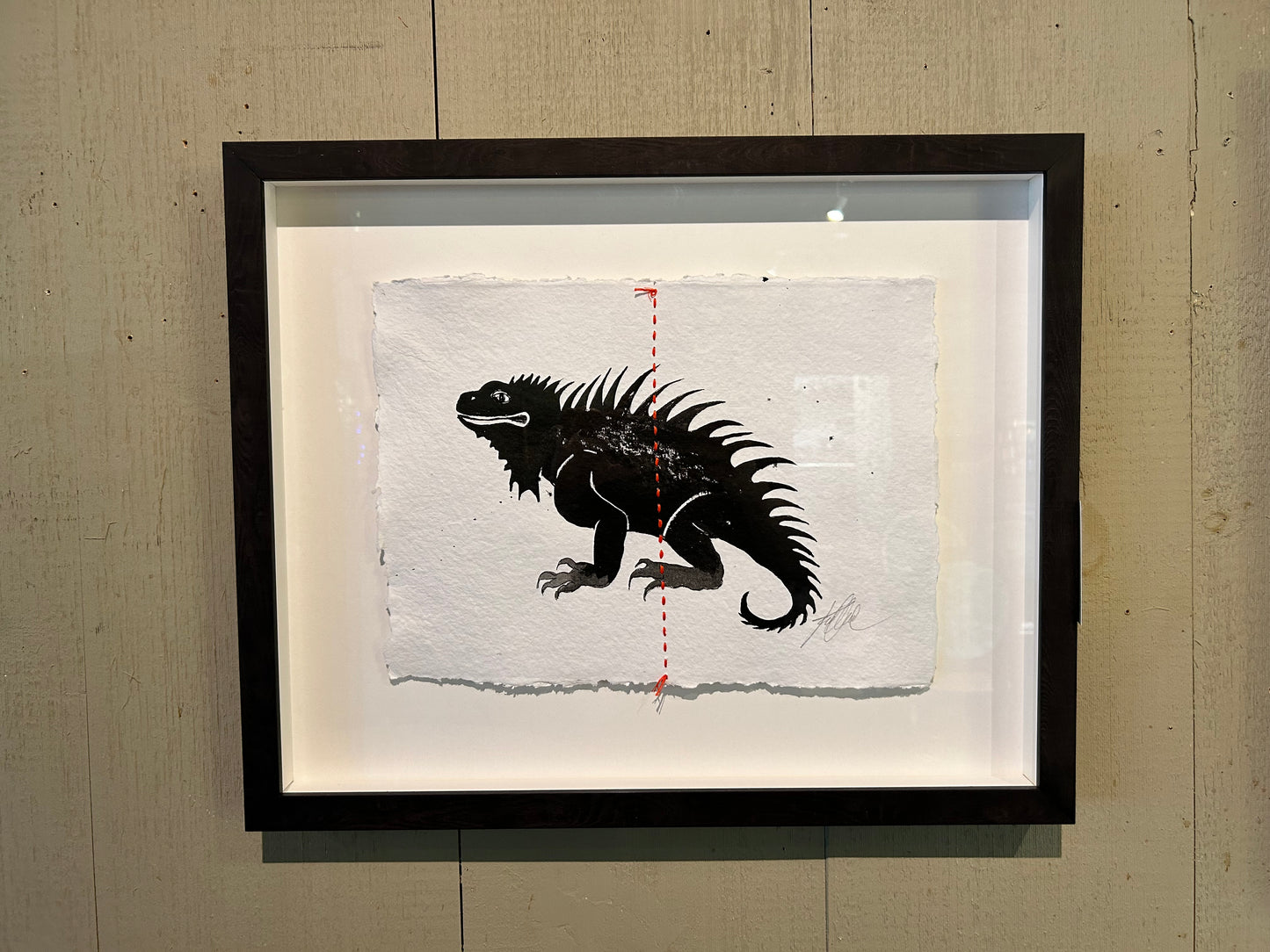 Animal Sketches By Kelly O'Neil (Iguana)