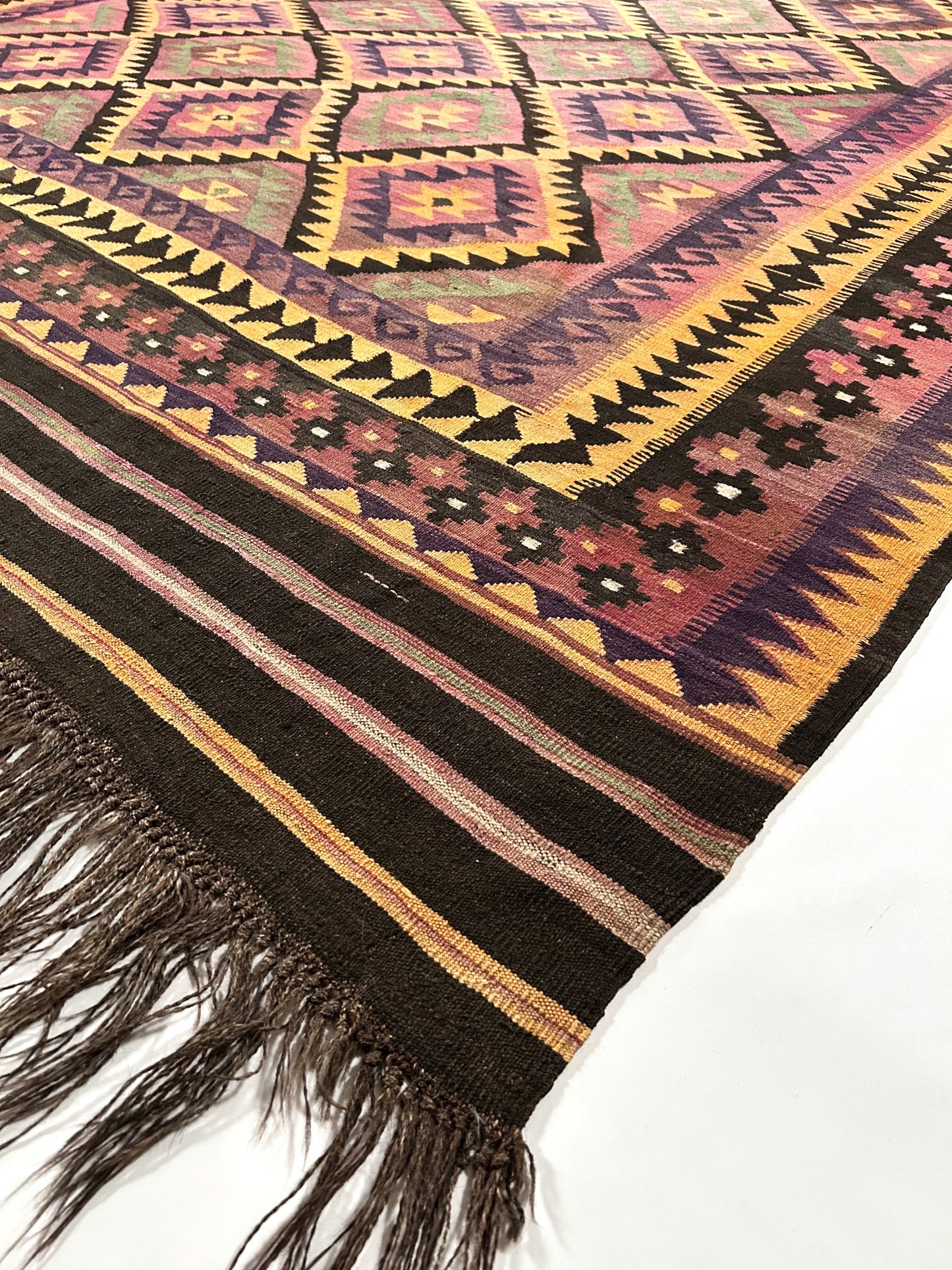 Vintage Kilim, Afghan ( 10' x 15' ) 47903