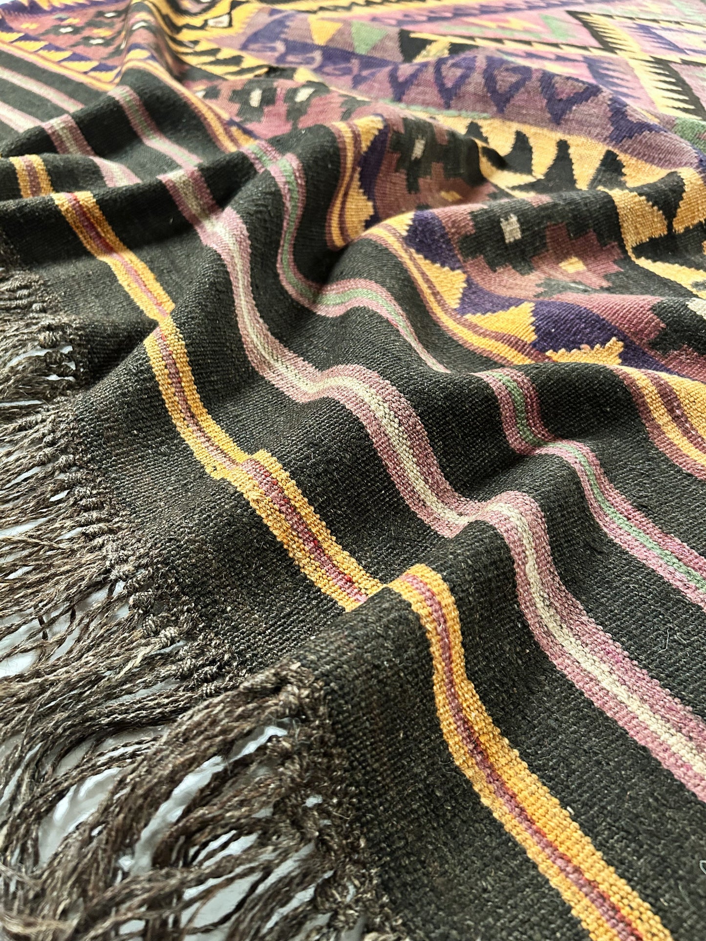 Vintage Kilim, Afghan ( 10' x 15' ) 47903
