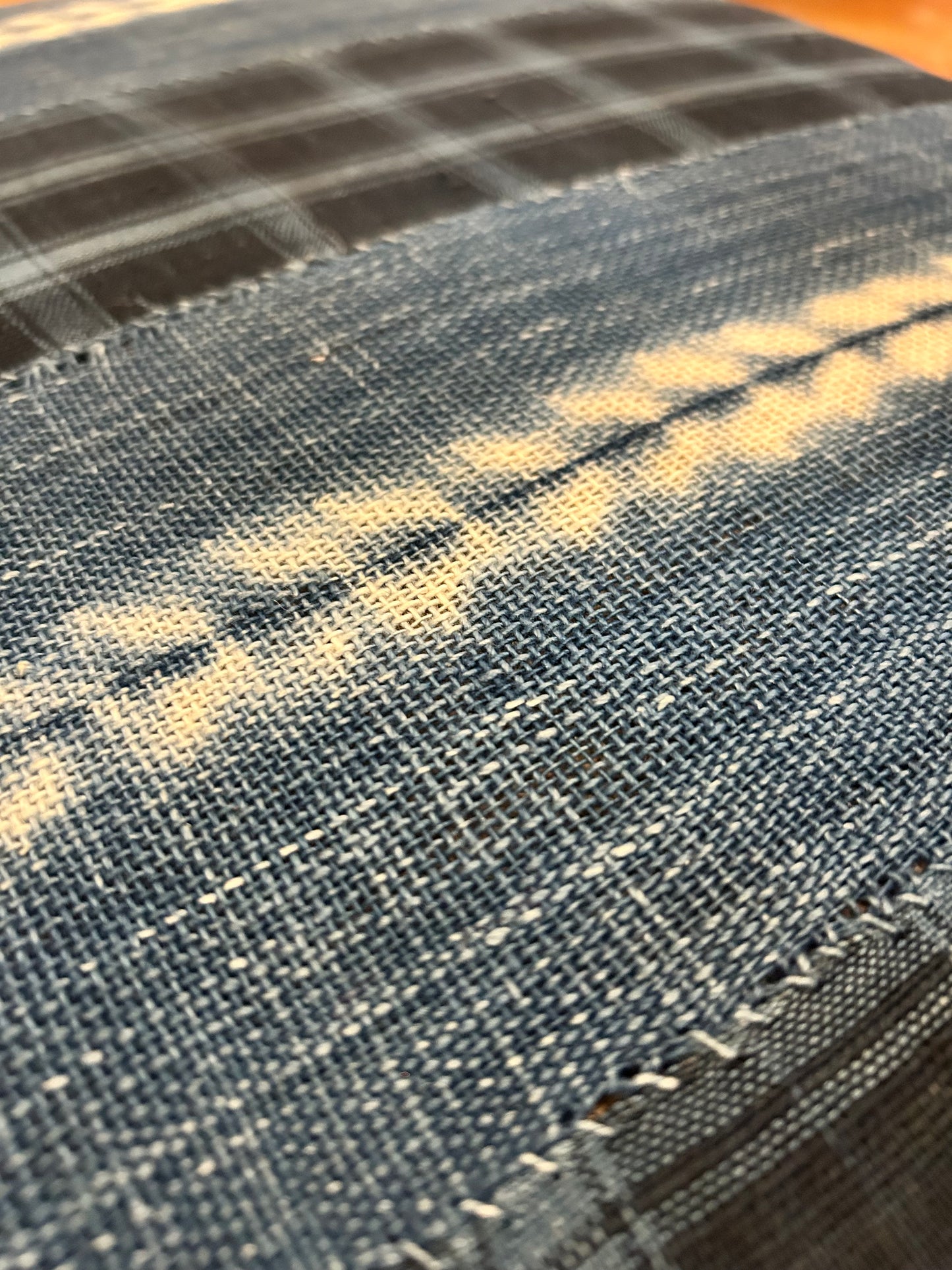 Bench / Vintage Rug Covered