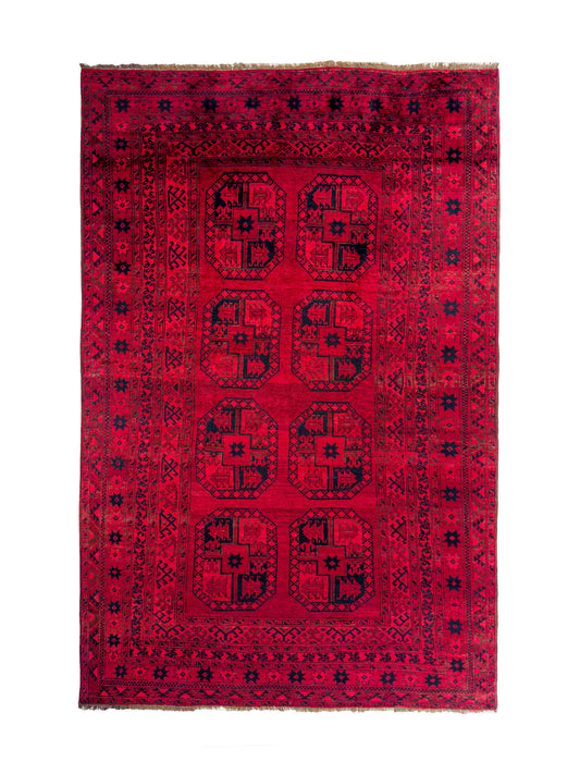 Antique, H.B. Afghan ( 7'.10" x 11'.10" ) 49773