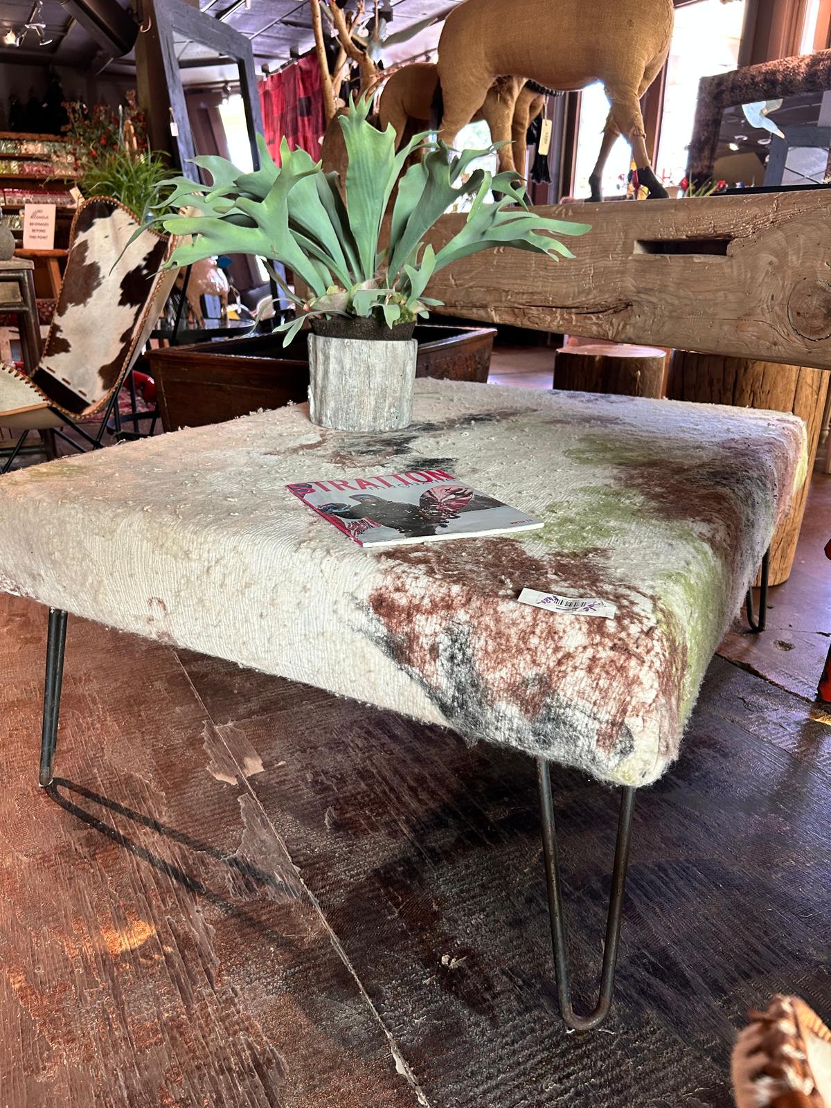 Felt Ottoman Benches