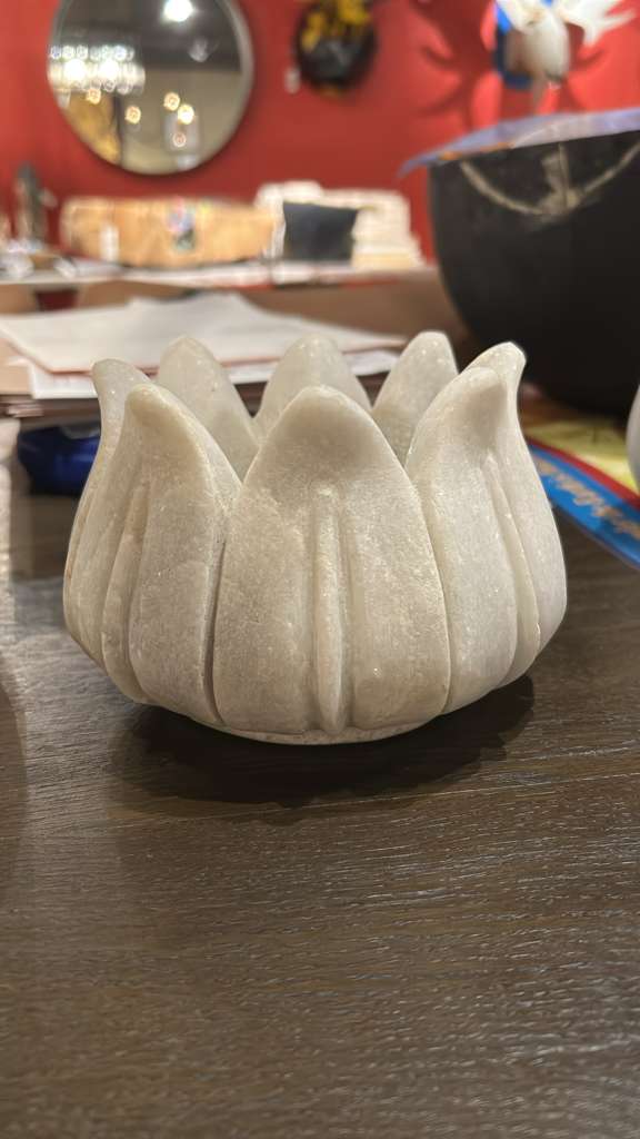 Marble Lotus Flower