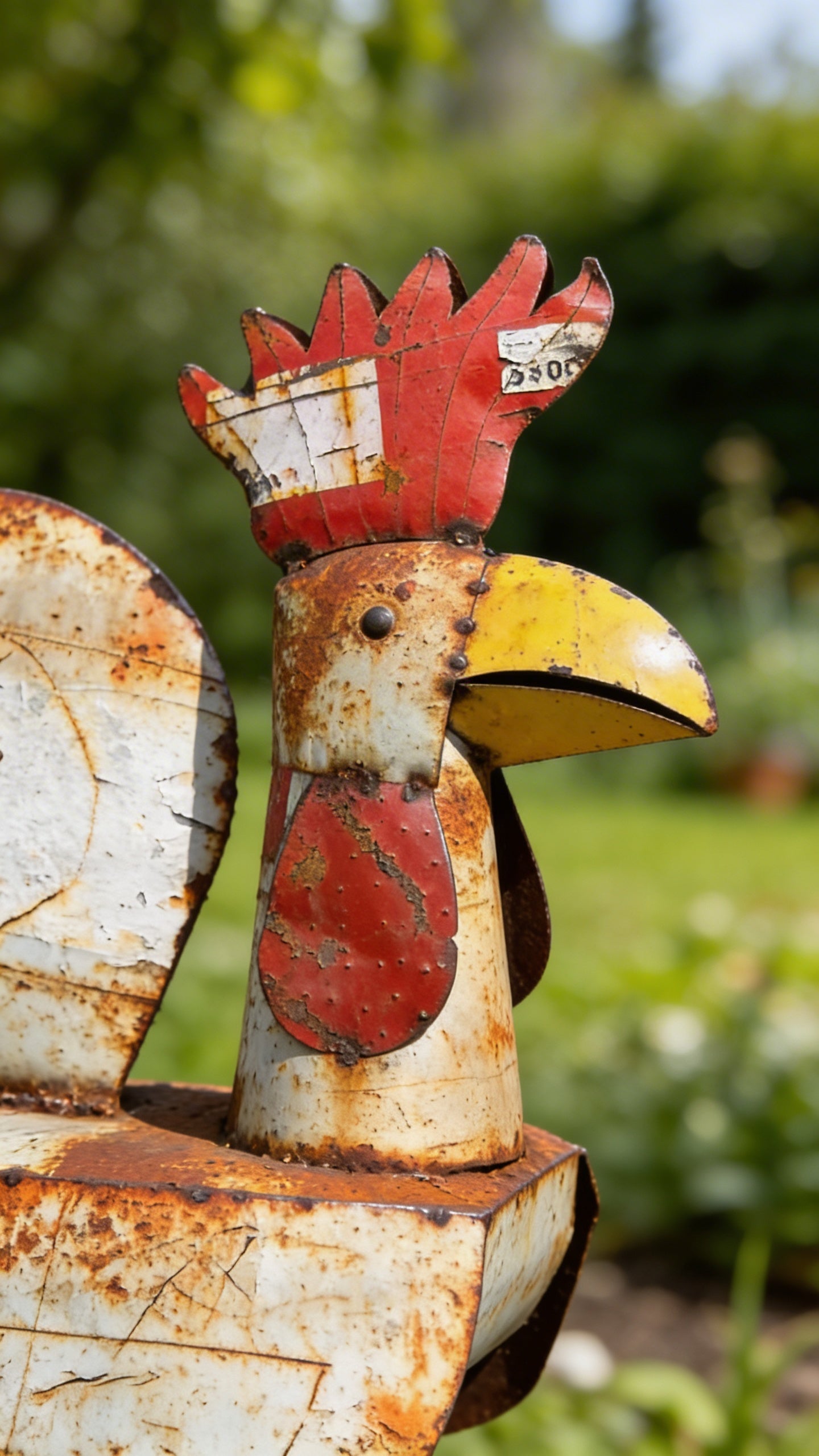 Metal Rooster