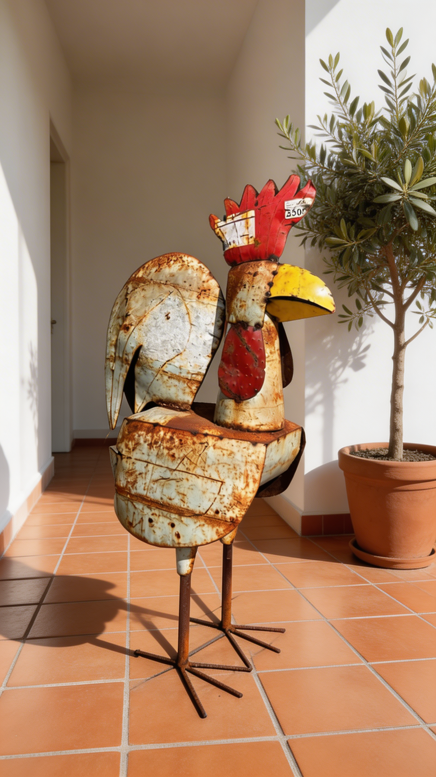 Metal Rooster