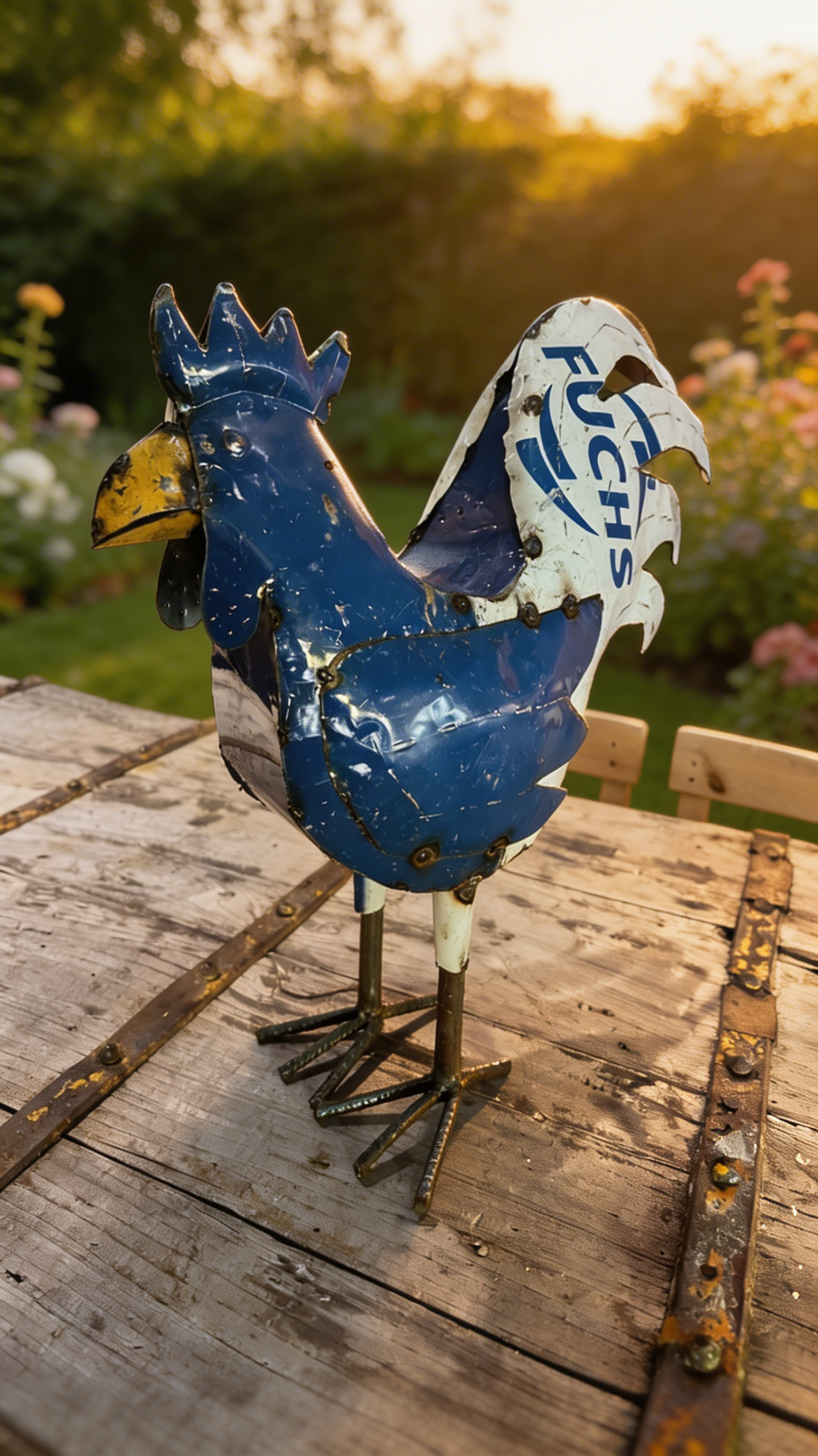 Metal Rooster