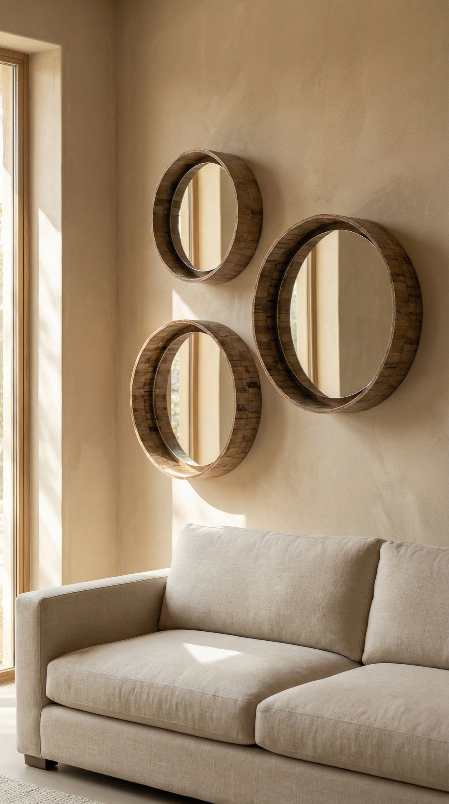 Bone Mirror / Set of 3