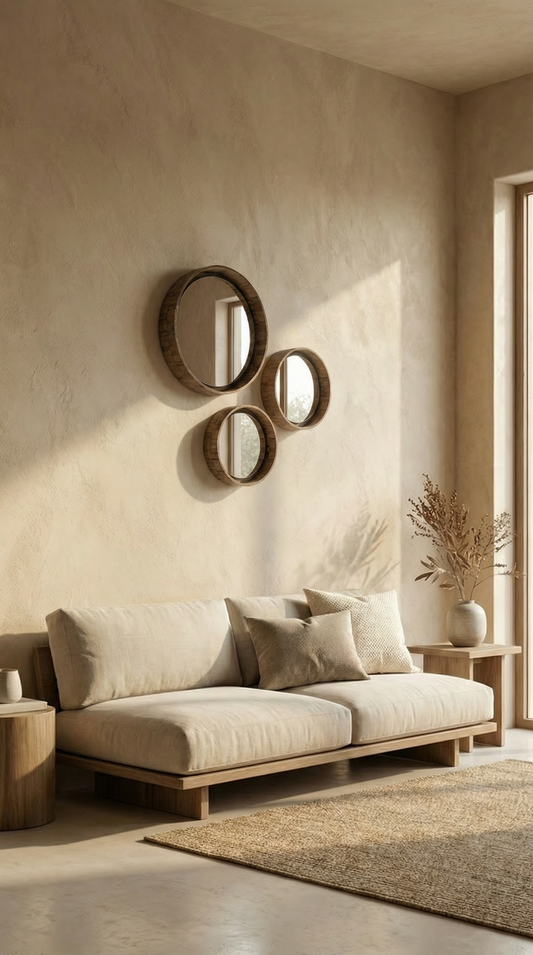Bone Mirror / Set of 3