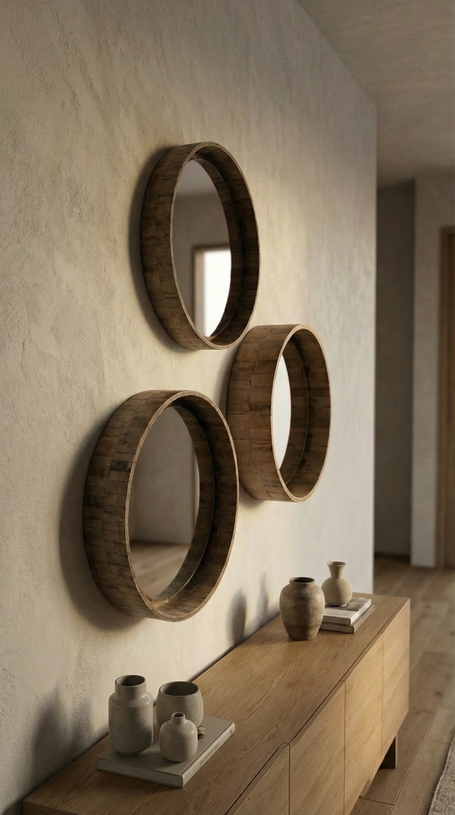 Bone Mirror / Set of 3