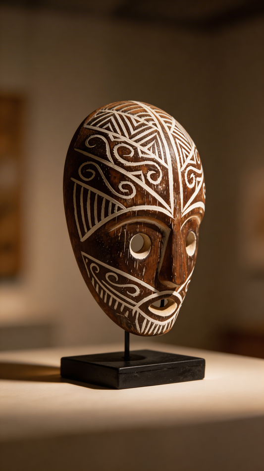Mask On Stand (S)