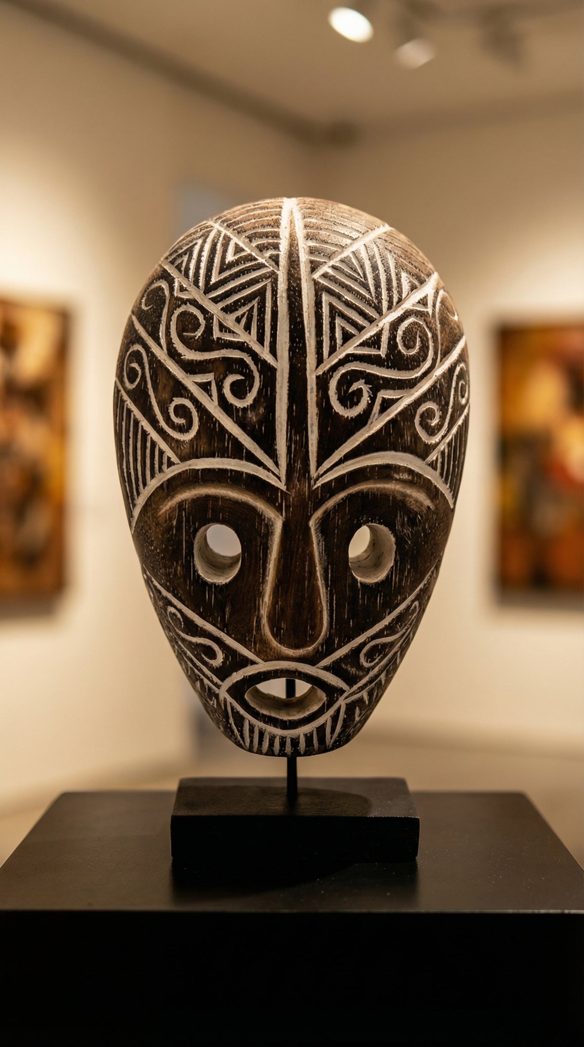 Mask On Stand (S)