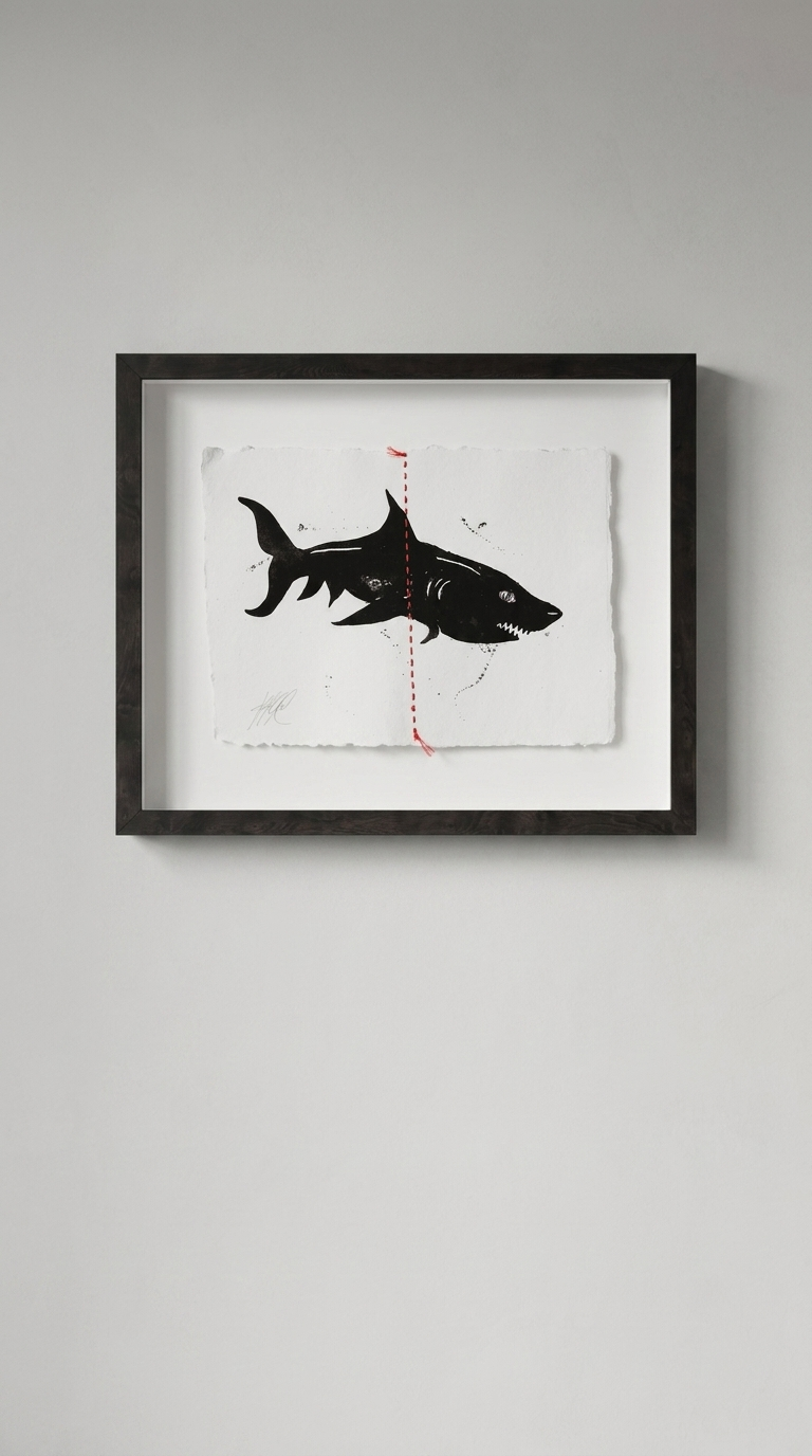 Animal Sketches By Kelly O'Neil (Shark)