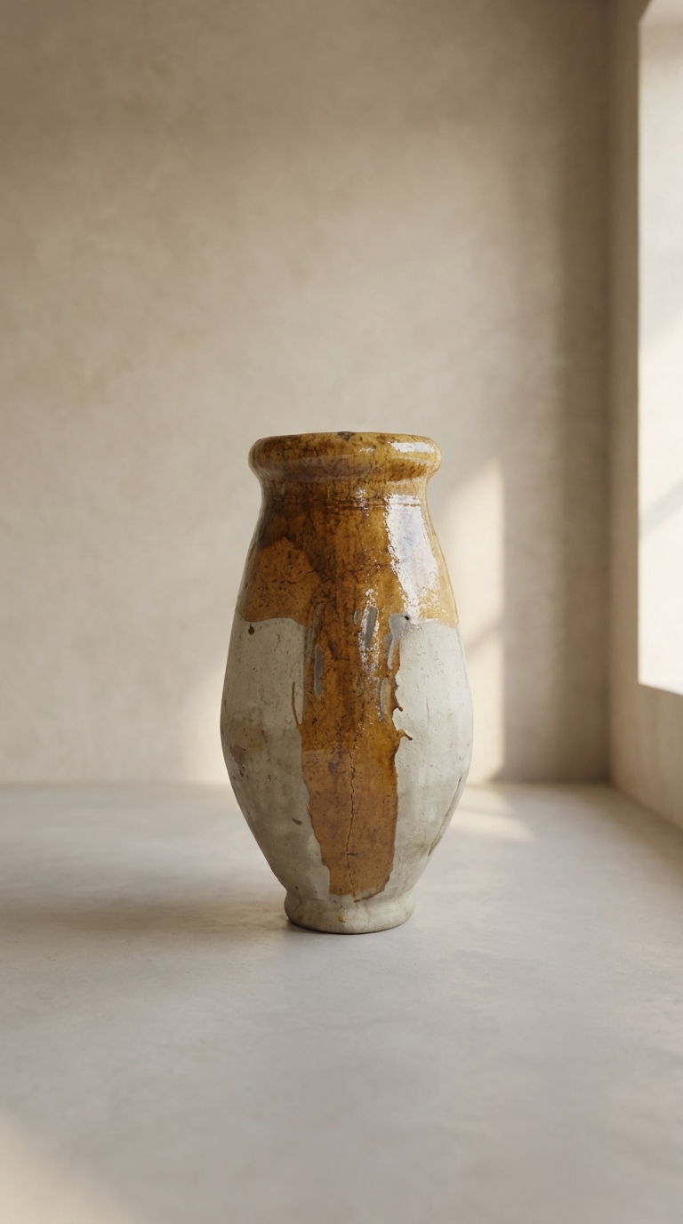 Glazed Pot - Yellow