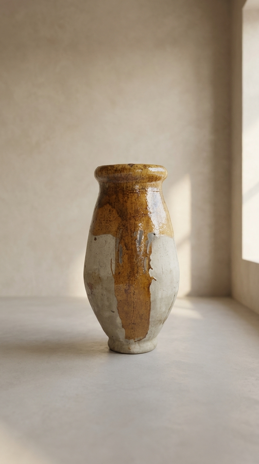 Glazed Pot - Yellow