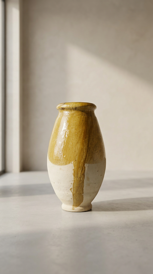 Glazed Pot - Yellow