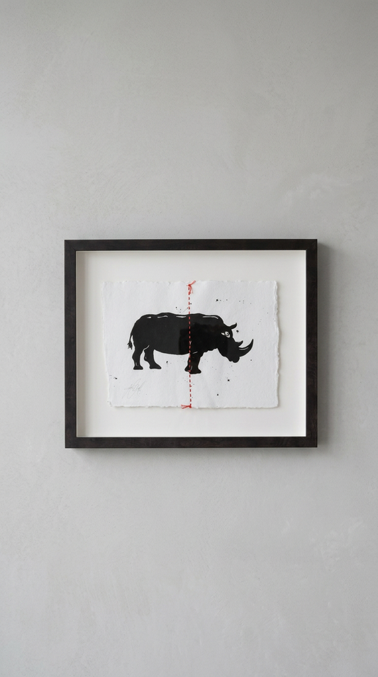 Animal Sketches By Kelly O'Neil (Rhino)