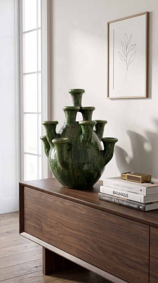 Le Mirage Sculpture Fez Green