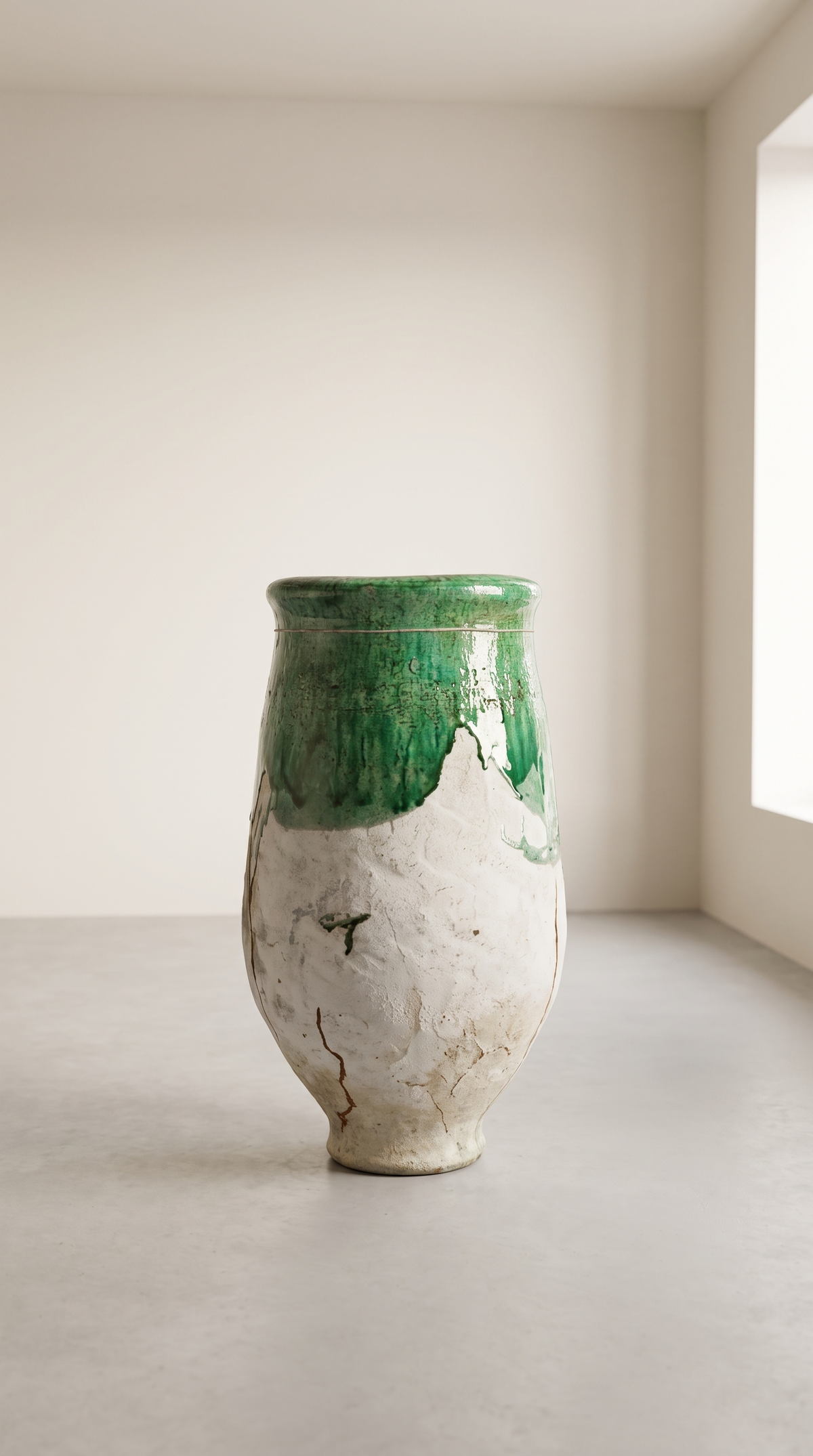 Glazed Pot - Green