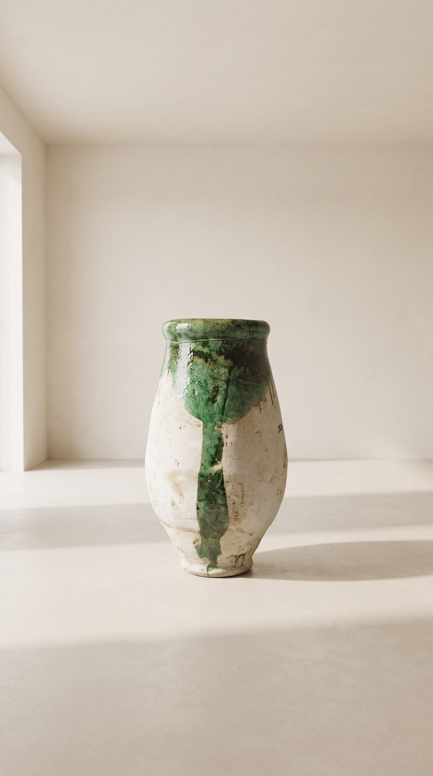 Glazed Pot - Green