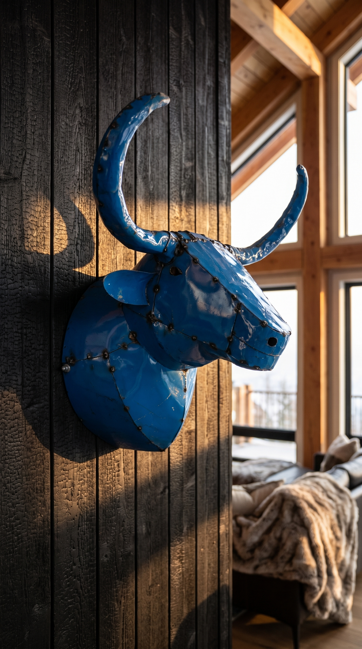 Metal Bull Head