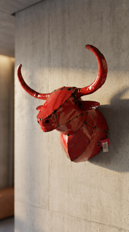 Metal Bull Head