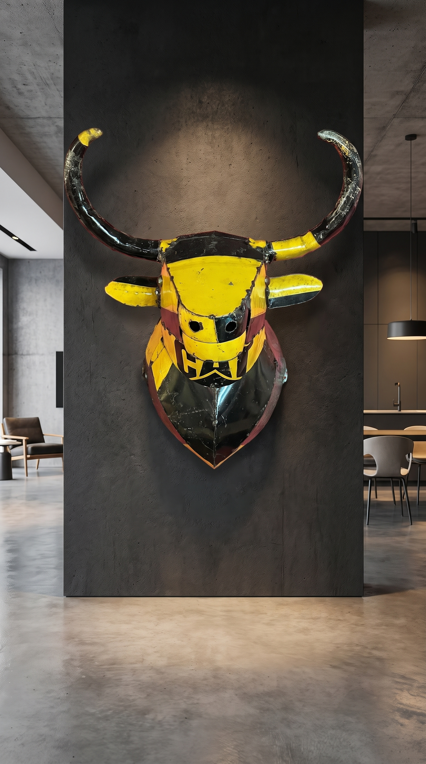 Metal Bull Head