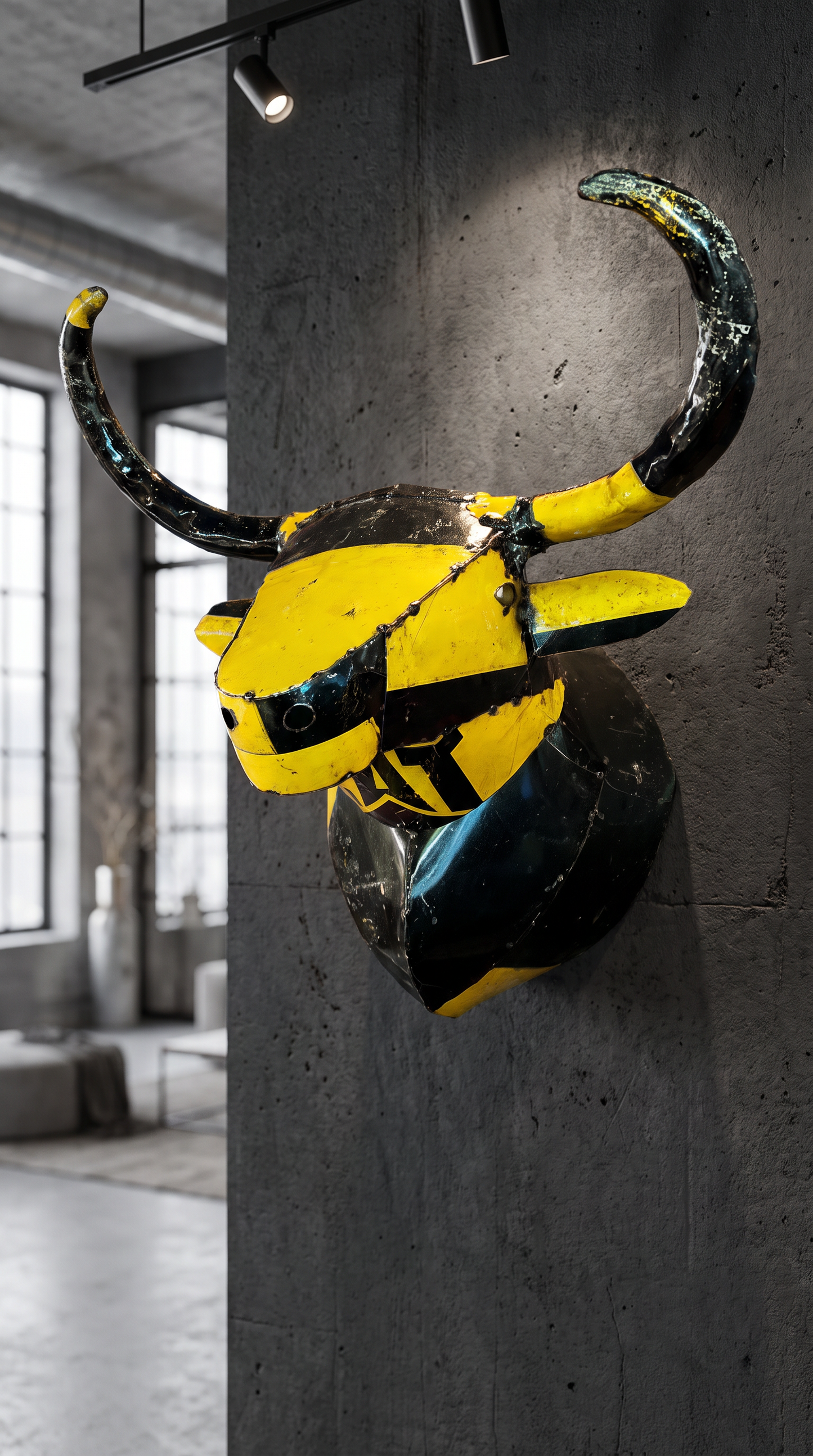 Metal Bull Head
