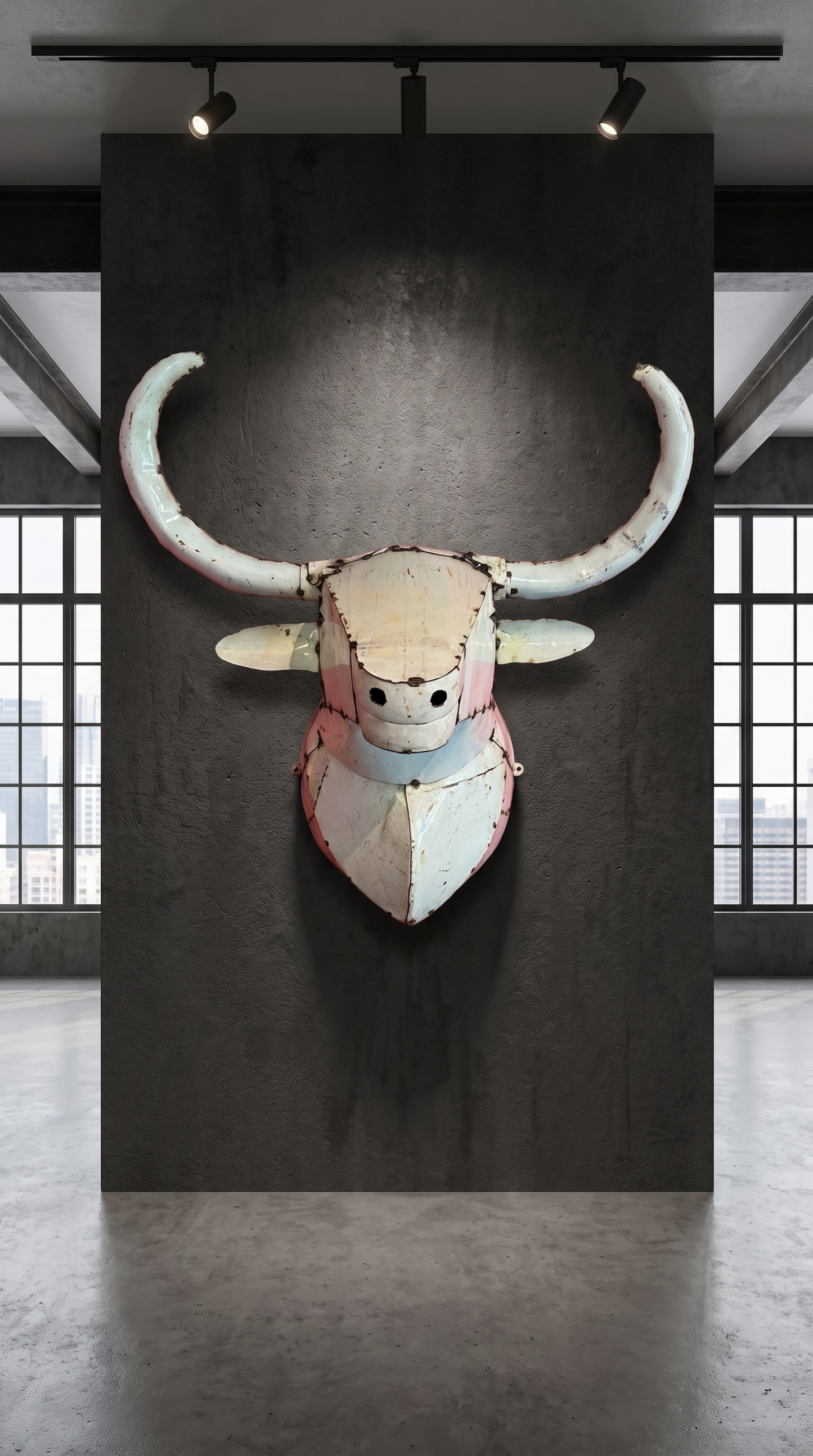Metal Bull Head