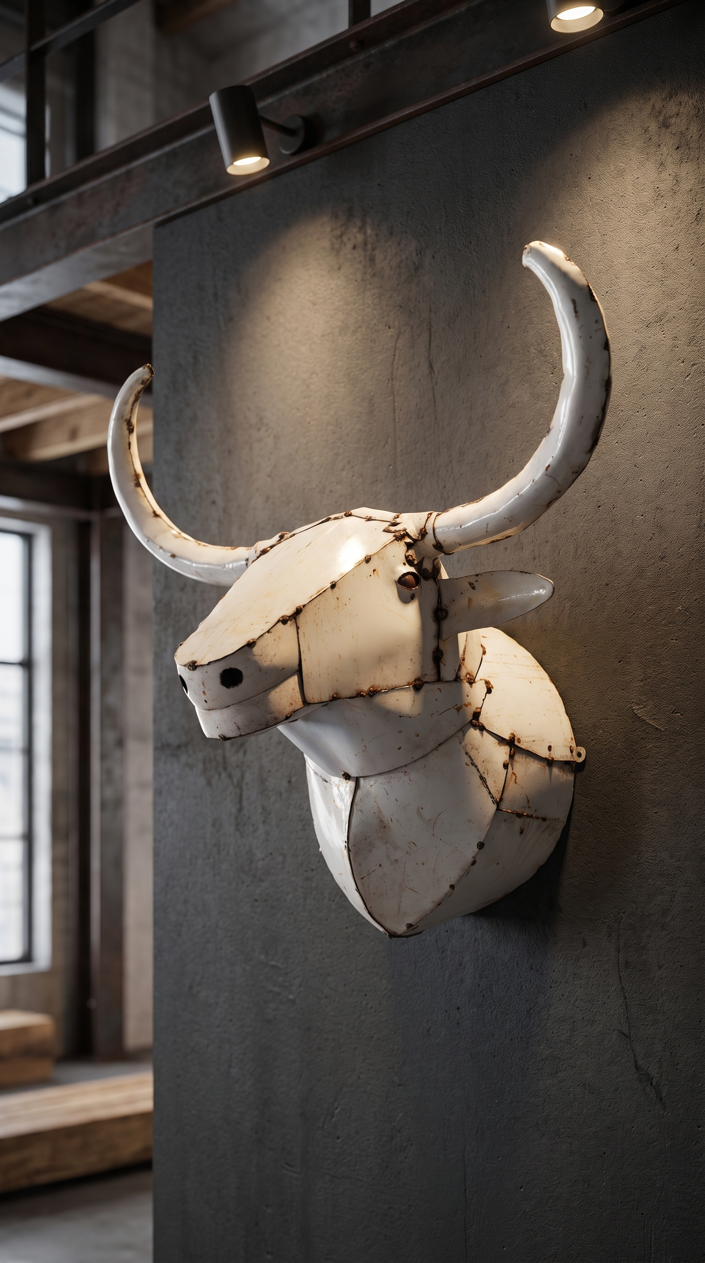 Metal Bull Head
