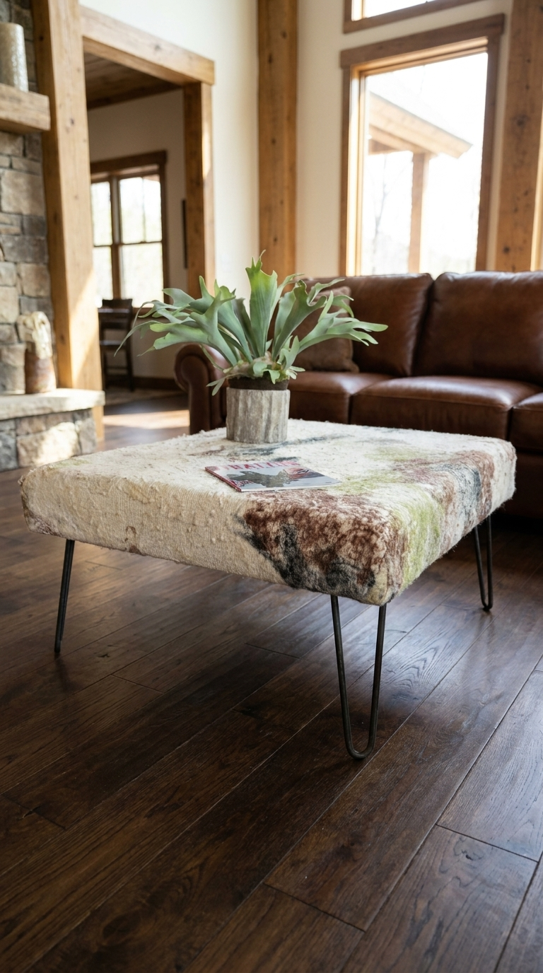 Felt Ottoman Benches
